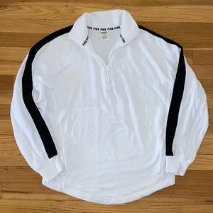 PINK 1/4 Zip Sweatshirt